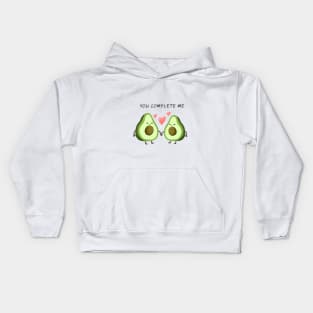 You Complete Me- Avacados Kids Hoodie